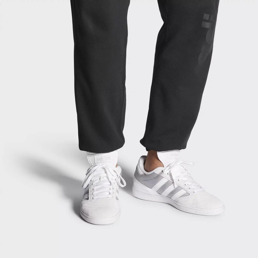 Adidas Busenitz Tenis Para Skate Blancos Para Hombre (MX-32084)
